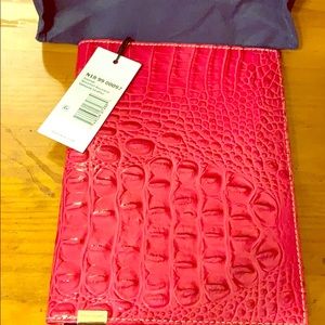 All-leather crocodile embossed Journal